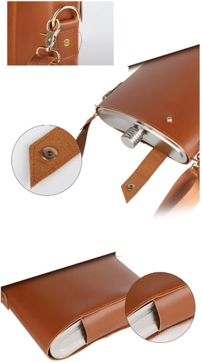 🥤✨ Portable Stainless Steel Flask Set | Travel & Camping Drink Bottles 🏕️🌿