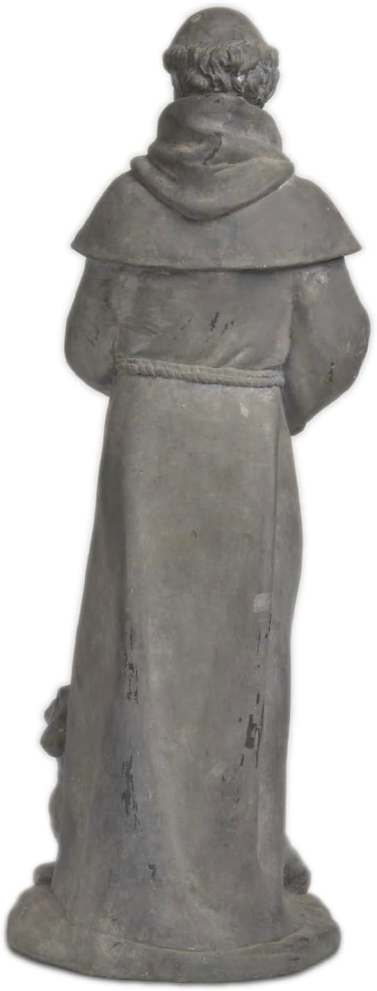 🐑 Vintage Religious Decor 🕯️ Guardian for Yard Patio Entryway Home Blessing 🏡