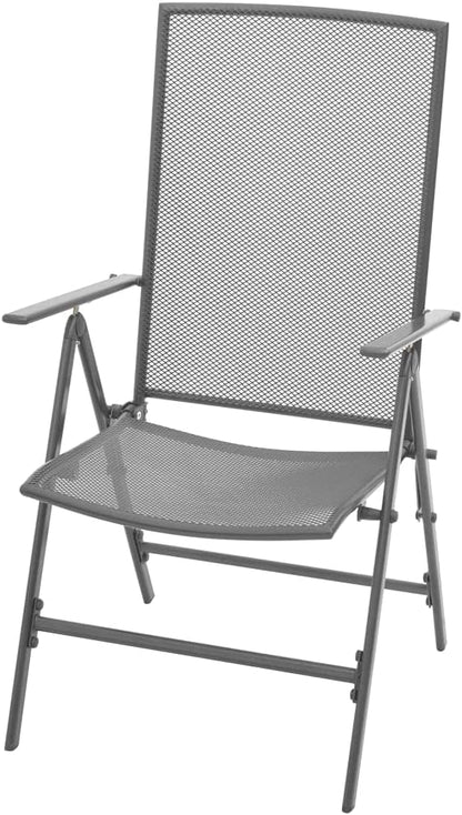 🪑🌿 Compact Outdoor Patio Furniture Set 🏡✨ | Anthracite Balcony Lounge Seating ☀️💚