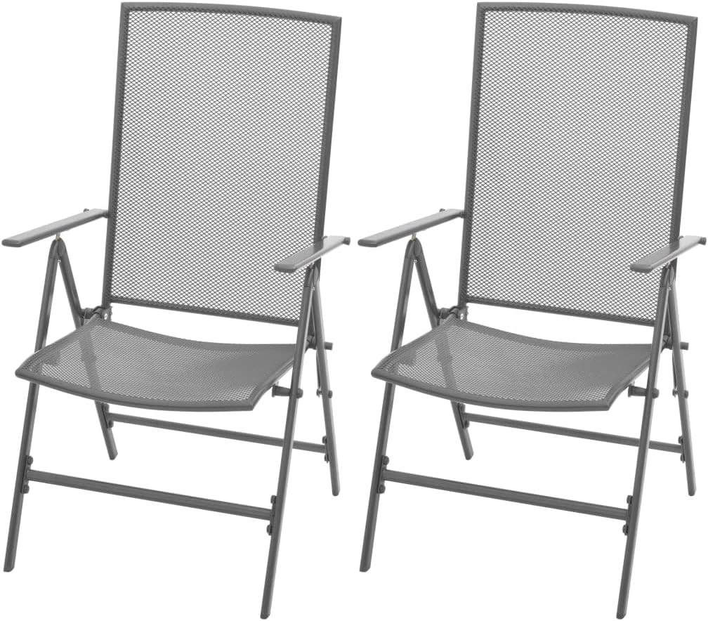 🪑🌿 Compact Outdoor Patio Furniture Set 🏡✨ | Anthracite Balcony Lounge Seating ☀️💚