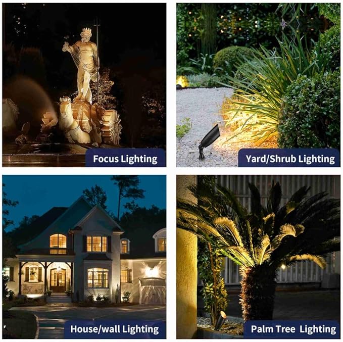 🌟✨ Outdoor Garden Spotlights 🌿💡 Illuminate Your Space 🌙🌸