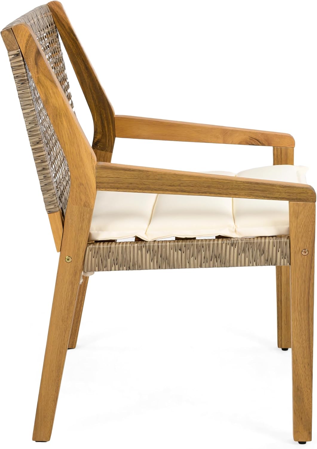 🌞🪑 Cozy Outdoor Armchair 🌿✨ Relax & Unwind Anywhere 🍹🌸