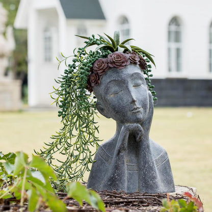 🌿😊 Cute Face Planter Pot 🪴✨ | Whimsical Garden Decor 🌸💚