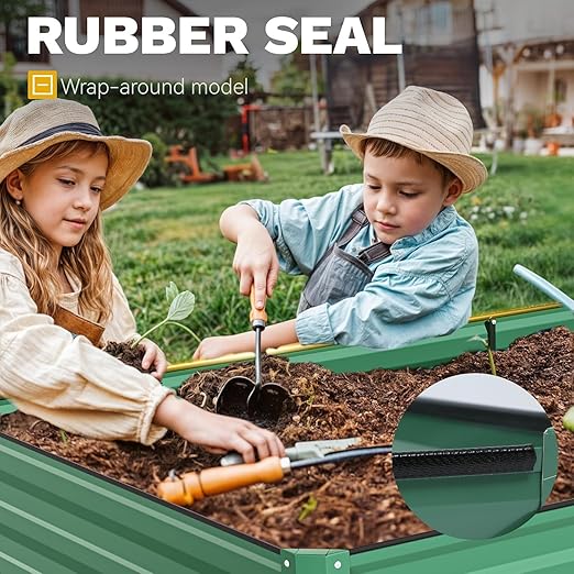 🍅 Large Vegetable Grow Kit 🥕 Weather Resistant Gardening Gift for Yard Patio 🌿🏡🎁