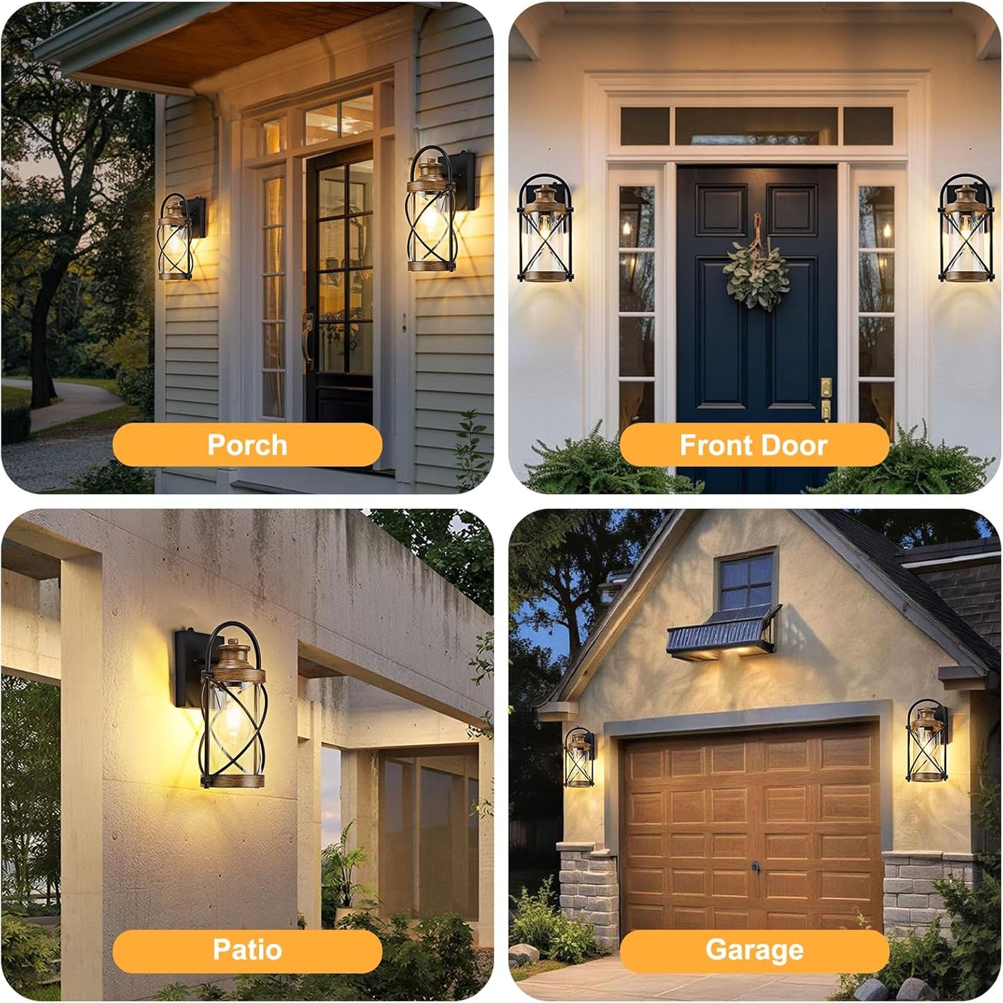 💡🌙 Outdoor Wall Light Fixture ✨🌧️ | Waterproof Porch & Garden Lighting 🏡🔆