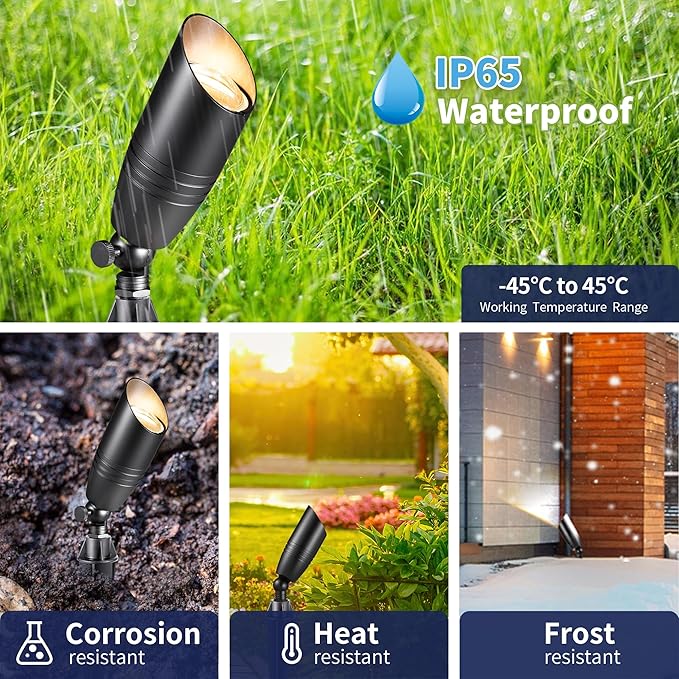 🌟✨ Outdoor Garden Spotlights 🌿💡 Illuminate Your Space 🌙🌸