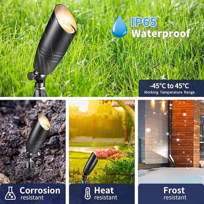 🌟✨ Outdoor Garden Spotlights 🌿💡 Illuminate Your Space 🌙🌸