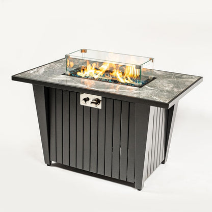 🔥🏡 Portable Propane Tabletop Fire Pit 🌿✨ | Cozy Outdoor Heat & Ambiance 🔥🌙