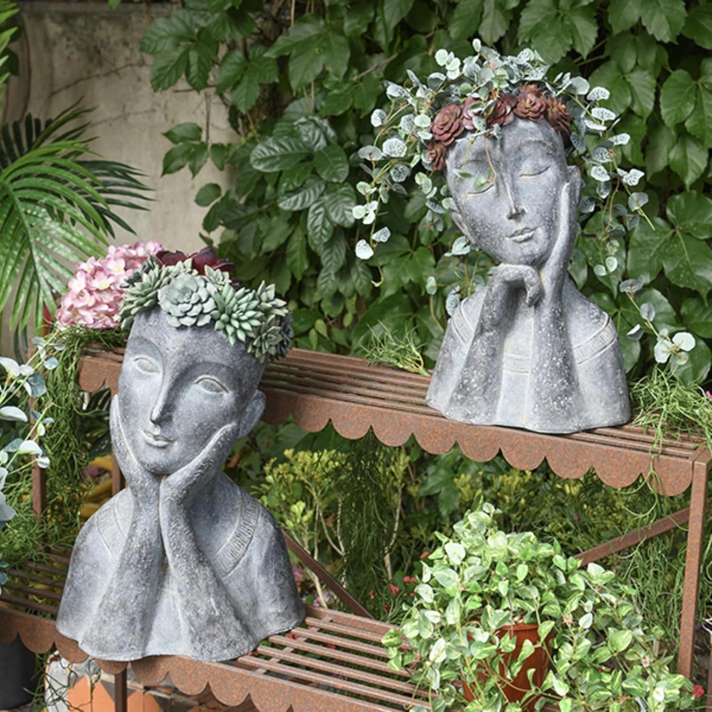 🌿😊 Cute Face Planter Pot 🪴✨ | Whimsical Garden Decor 🌸💚