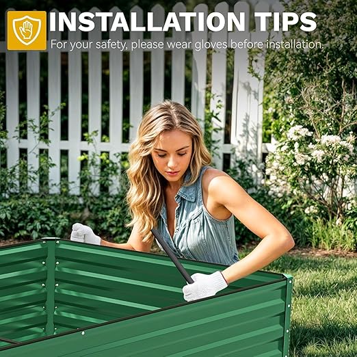 🍅 Large Vegetable Grow Kit 🥕 Weather Resistant Gardening Gift for Yard Patio 🌿🏡🎁
