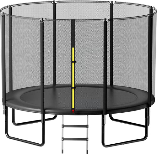 🤸‍♂️🌞 Kids’ Outdoor Trampoline w/ Safety Net 🏡✨ | Fun & Durable Backyard Play 🎉💚